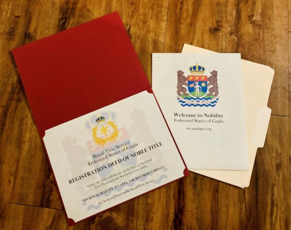 Become a Noble - Parchment